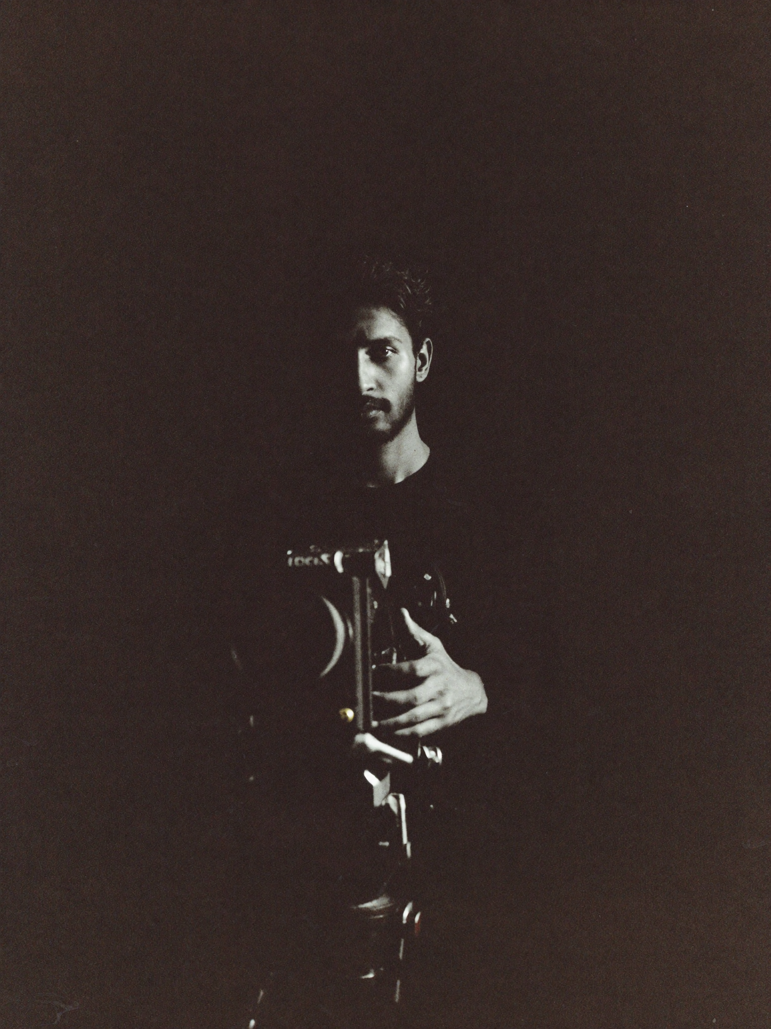 Portrait of Abhilash — drop real photo here